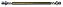 Flexível de freio dianteiro 230 mm - intermediário A/C/ D-10/ 20 85 até 92 - Imagem 1