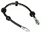 518.336.20 Flexível do freio traseiro (530mm) Palio Elx/ Hlx/ Attractive/ Essence/ Trek Sporting/ Locker/ Uno Vivace/ Way após 10 - Imagem 1