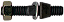 Conjunto de Prisioneiro do Cubo de Roda Dianteiro e Traseiro 8x8x43 Toyota - Imagem 1