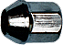 Porca Cega Cromada de Roda Opala até 80 - Imagem 1