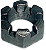 Porca do Cubo de Roda Dianteira Opala 69 até 92 - Imagem 1