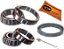 Kit de Rolamento de Roda Dianteira A-10/ 20/ C-10/ 14/ 20 - Imagem 1