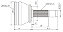 Junta Homocinética - 305.407.311B - Volkswagen Gol 1.6 86/94/ Parati 1.6/ 1.8 87/96 - Imagem 2