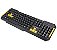 Teclado Gamer Bright, ABNT2, Preto/Amarelo - Imagem 2