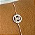 Pulseira 2 Circulos Cravejado - Imagem 2