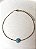 Chocker hematita 2mm pingente pedra natural turquesa - Imagem 2