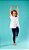 Camiseta Bata Flamê Eco Manaaki Kids - Jasmim - Imagem 2