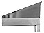 Mesa Total Inox Com Paneleiro e Espelho DC 2,00x70x90cm - Imagem 7