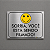 Placa - Sorria, você esta sendo filmado! - Aluminio - Imagem 1