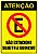 Placa Atenção - Não Estacione - Sujeito a Guincho - Imagem 1