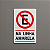 Placa Proibido Estacionar na Linha Amarela - Imagem 1