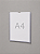 Display Porta Folha A4 Parede - Imagem 1