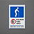 Placa Estacionamento Exclusivo Idoso - Obrigatório Uso do Cartão - Imagem 1