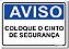 Aviso - Coloque o Cinto de Segurança - Imagem 1