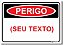 Perigo - Personalizado - Imagem 1