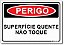 Perigo - Superfície Quente Não Toque - Imagem 1