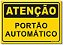 Atenção - Portão Automático - Imagem 1