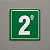 Placa Fotoluminescente - Pavimento - 2º Andar - Imagem 1