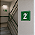 Placa Fotoluminescente - Pavimento - 2º Andar - Imagem 2