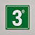 Placa Fotoluminescente - Pavimento - 3º Andar - Imagem 1