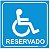 Placa Reservado para Deficientes - Imagem 2