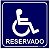 Placa Reservado para Deficientes - Imagem 1