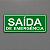 Placa - Saída de Emergência - Imagem 1