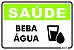 Placa - Saúde Beba Água - Imagem 1