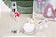 Kit Home Spray com Rosa de Gesso na Cúpula | Primavera - Imagem 1