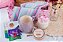 Caixa Especial - Xícara,Dripp Coffe, Chá, Vela Aromática Manteiga Corporal, Vaso com Flores Secas e Trilho de Mesa - Imagem 3