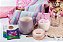 Caixa Especial - Xícara,Dripp Coffe, Chá, Vela Aromática Manteiga Corporal, Vaso com Flores Secas e Trilho de Mesa - Imagem 4