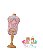 Blusa Soft Urso/ Rosa - Imagem 2