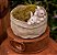 Capchot de Resina Coelhos Amigos 16cm - Imagem 2