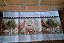 Pano de Prato – Galos com Cesto de Ovos (detalhes de fundo: o paiol da fazenda) 66x40cm - Imagem 4