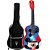 Violão Infantil PHX VID-MR1 Disney Mickey Rocks Azul + Capa - Imagem 1
