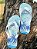 Chinelo R. Army Masculino Branco/Azul - Imagem 2