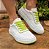 Tênis Sua Cia Casual Branco e Neon - Imagem 2