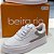 Tênis Beira Rio Flatform Branco/Cinza - Imagem 3
