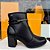 Bota Dakota Cano Curto Preta - Imagem 1
