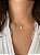 Choker concha e bolinhas em Prata 925 - Imagem 4
