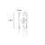 Brinco Ear Hook Liso em Prata 925 - Imagem 7
