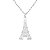 Colar Torre Eiffel em Prata 925 - Imagem 1