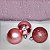 Bolas de Natal 5cm Rose Gold - 12 unidades - Imagem 2