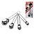 Kit Colheres de Medida Inox - 4 peças - Imagem 1