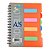 Caderno com Divisórias 105 folhas 14,1 x 20,5cm - Cores Sortidas - Imagem 2