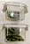 Kit Pote Organizador Quadrado Hermetico 160ml - 2 unidades - Imagem 2