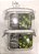 Kit Pote Organizador Quadrado Hermetico 160ml - 2 unidades - Imagem 1