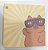 Post-it 8cmx8cm 80 folhas - Capivara Sortida - Imagem 4