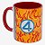 Caneca de Cerâmica 350ML - 4 FANTASTICO TOCHA HUMANA - Imagem 2
