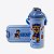 Kit Lunch Box de Plástico - Marmita 620ml + Copo 500ml - CHASE - Imagem 1